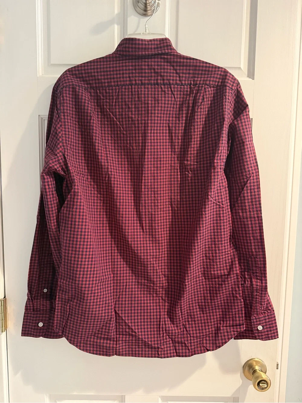 NWT J. Crew Gingham Flex Casual Shirt Size Medium